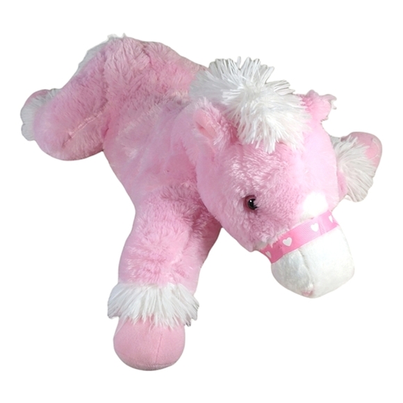 Dan Dee ,26 inch  pink pony plush toy. - Picture 2 of 7